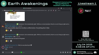 Earth Awakenings - Livestream 1 - #3270 - Live on Rumble/Youtube/X-Twitter/Twitch