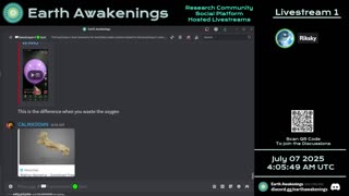 Earth Awakenings - Livestream 1 - #3276 - Live on Rumble/Youtube/X-Twitter/Twitch