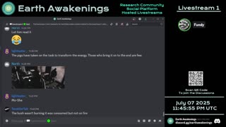 Earth Awakenings - Livestream 1 - #3278 - Live on Rumble/Youtube/X-Twitter/Twitch