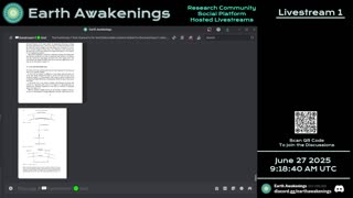 Earth Awakenings - Livestream 1 - #3259 - Live on Rumble/Youtube/X-Twitter/Twitch