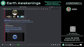 Earth Awakenings - Livestream 1 - #3259 - Live on Rumble/Youtube/X-Twitter/Twitch