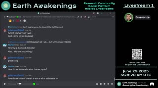 Earth Awakenings - Livestream 1 - #3261 - Live on Rumble/Youtube/X-Twitter/Twitch