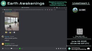 Earth Awakenings - Livestream 1 - #3261 - Live on Rumble/Youtube/X-Twitter/Twitch