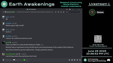 Earth Awakenings - Livestream 1 - #3261 - Live on Rumble/Youtube/X-Twitter/Twitch