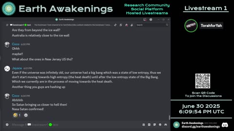 Earth Awakenings - Livestream 1 - #3265 - Live on Rumble/Youtube/X-Twitter/Twitch