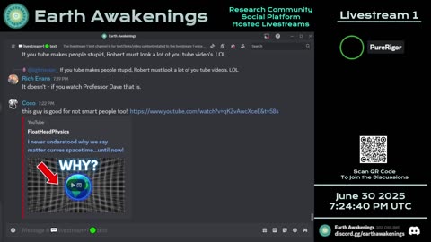 Earth Awakenings - Livestream 1 - #3265 - Live on Rumble/Youtube/X-Twitter/Twitch