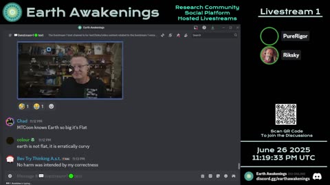 Earth Awakenings - Livestream 1 - #3255 - Live on Rumble/Youtube/X-Twitter/Twitch