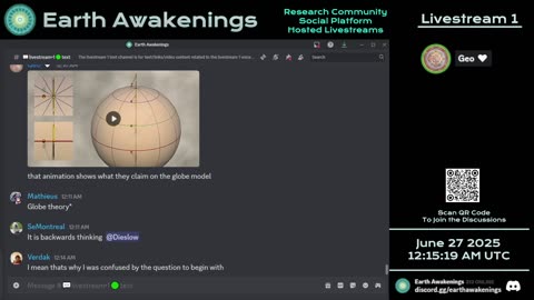 Earth Awakenings - Livestream 1 - #3255 - Live on Rumble/Youtube/X-Twitter/Twitch
