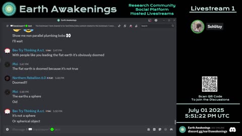 Earth Awakenings - Livestream 1 - #3265 - Live on Rumble/Youtube/X-Twitter/Twitch