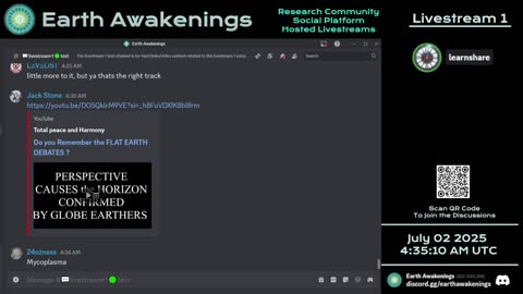 Earth Awakenings - Livestream 1 - #3268 - Live on Rumble/Youtube/X-Twitter/Twitch