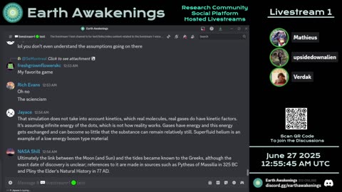 Earth Awakenings - Livestream 1 - #3255 - Live on Rumble/Youtube/X-Twitter/Twitch