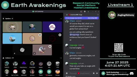 Earth Awakenings - Livestream 1 - #3255 - Live on Rumble/Youtube/X-Twitter/Twitch