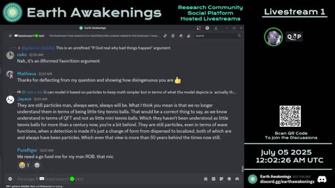 Earth Awakenings - Livestream 1 - #3273 - Live on Rumble/Youtube/X-Twitter/Twitch