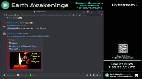 Earth Awakenings - Livestream 1 - #3258 - Live on Rumble/Youtube/X-Twitter/Twitch