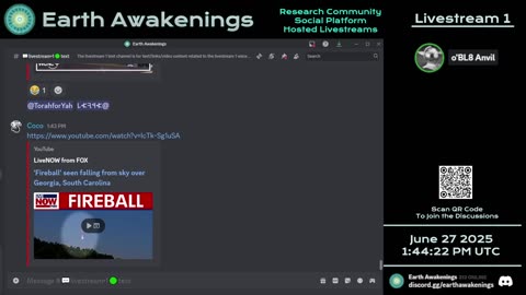 Earth Awakenings - Livestream 1 - #3259 - Live on Rumble/Youtube/X-Twitter/Twitch