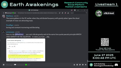 Earth Awakenings - Livestream 1 - #3259 - Live on Rumble/Youtube/X-Twitter/Twitch