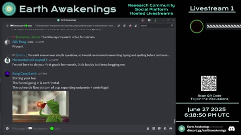 Earth Awakenings - Livestream 1 - #3259 - Live on Rumble/Youtube/X-Twitter/Twitch