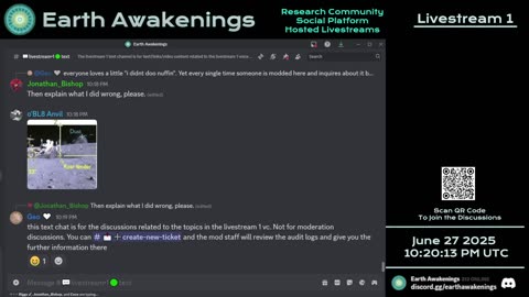 Earth Awakenings - Livestream 1 - #3259 - Live on Rumble/Youtube/X-Twitter/Twitch