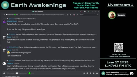 Earth Awakenings - Livestream 1 - #3259 - Live on Rumble/Youtube/X-Twitter/Twitch