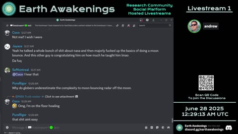 Earth Awakenings - Livestream 1 - #3259 - Live on Rumble/Youtube/X-Twitter/Twitch