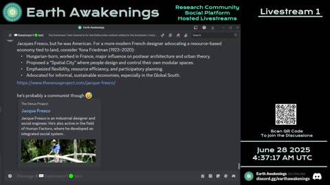 Earth Awakenings - Livestream 1 - #3259 - Live on Rumble/Youtube/X-Twitter/Twitch