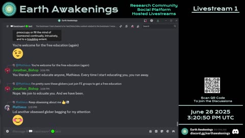 Earth Awakenings - Livestream 1 - #3261 - Live on Rumble/Youtube/X-Twitter/Twitch