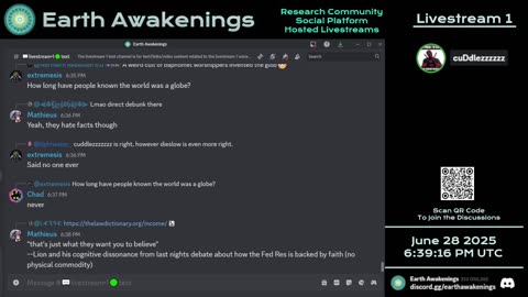 Earth Awakenings - Livestream 1 - #3261 - Live on Rumble/Youtube/X-Twitter/Twitch