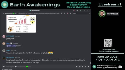 Earth Awakenings - Livestream 1 - #3261 - Live on Rumble/Youtube/X-Twitter/Twitch