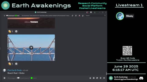 Earth Awakenings - Livestream 1 - #3261 - Live on Rumble/Youtube/X-Twitter/Twitch
