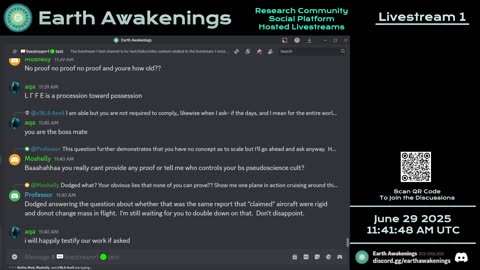 Earth Awakenings - Livestream 1 - #3261 - Live on Rumble/Youtube/X-Twitter/Twitch