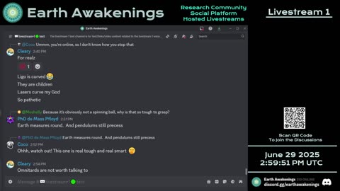 Earth Awakenings - Livestream 1 - #3261 - Live on Rumble/Youtube/X-Twitter/Twitch