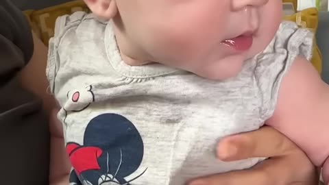 am i cute? sleepy newborn vibes 😴💭 #babykayla #cutebabyvideos