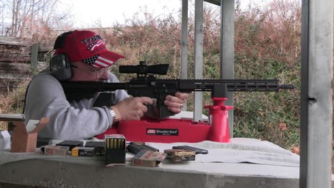 Andro corp. ACI-15 rifle 62 grain ammo accuracy test