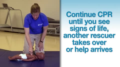 CPR for Infants (Newborn to 1 Year)