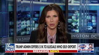 Kristi Noem breaks down self-deportation: 'SAFER OPTION'