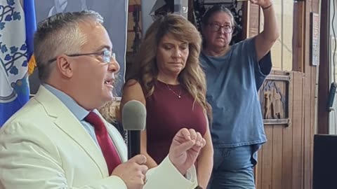 Charlie Kirk Vigil in Southington, CT (9/14/25)