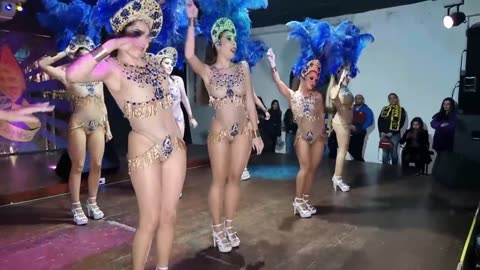 Carnival Dance Show Mexico 2025 Beautiful Ladies New Video