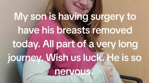 Idiot parent supports ideological subversion and mutilation of their child