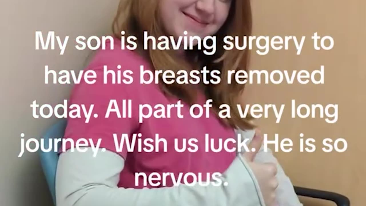 Idiot parent supports ideological subversion and mutilation of their child