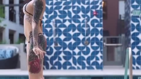 A reqlly tiny bikini