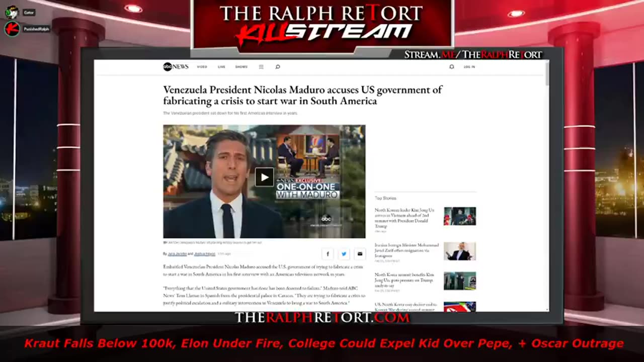 2019-02-25 - Killstream - Kraut Falls Below 100k, Elon Under Fire