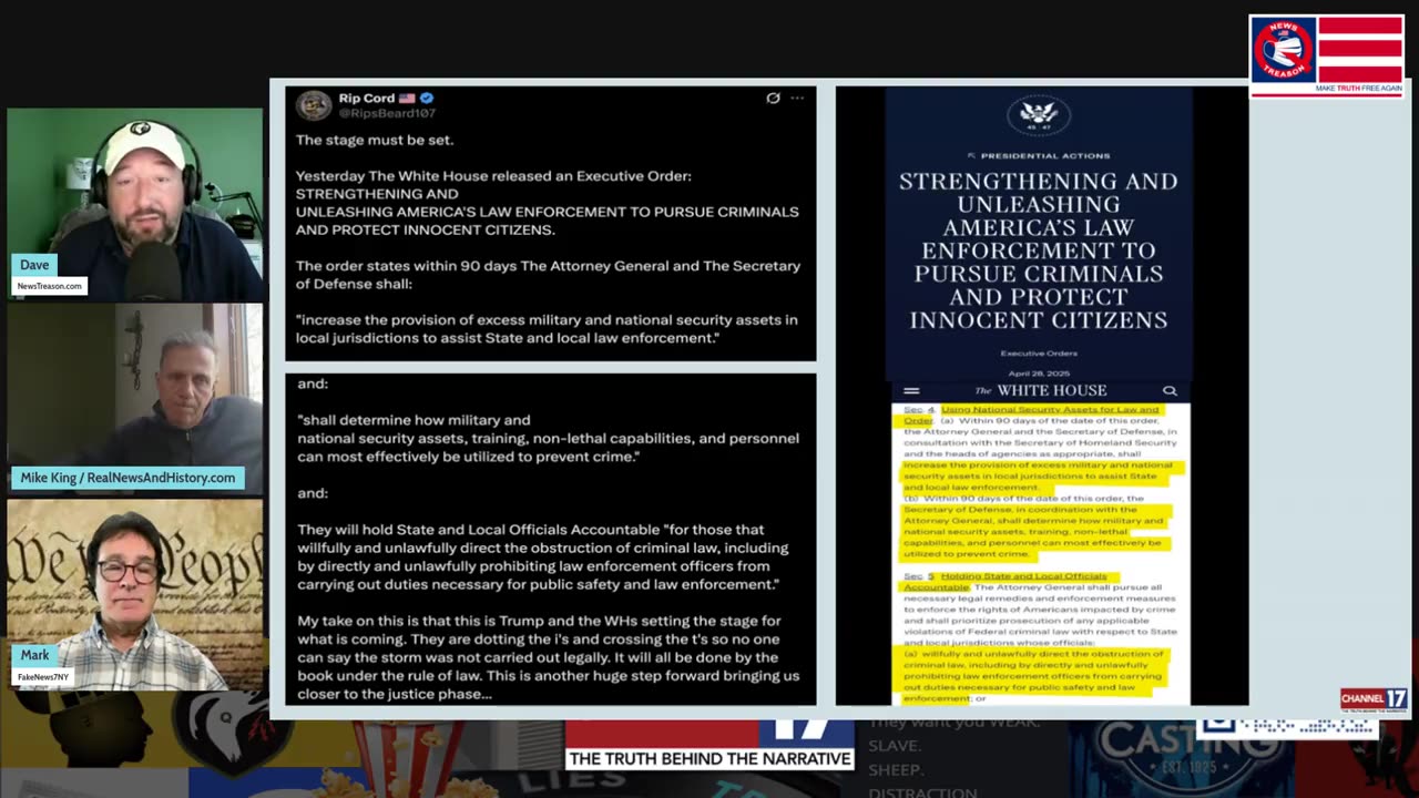 Q News Review w/ Mike King #45: Killary's Back | Unplugging The Climate Hoax - 8pm EDT
