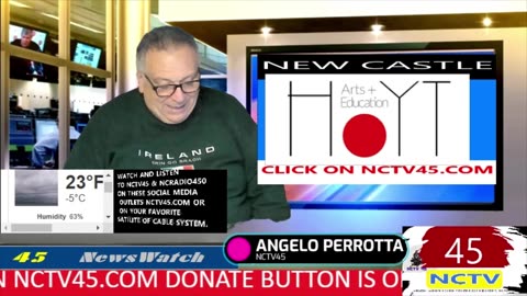 NCTV45 NEWSWATCH MORNING WED JAN 21 2026 WITH ANGELO PERROTTA