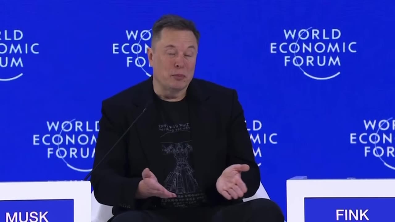 Musk: "My prediction is there'll be more robots than people..