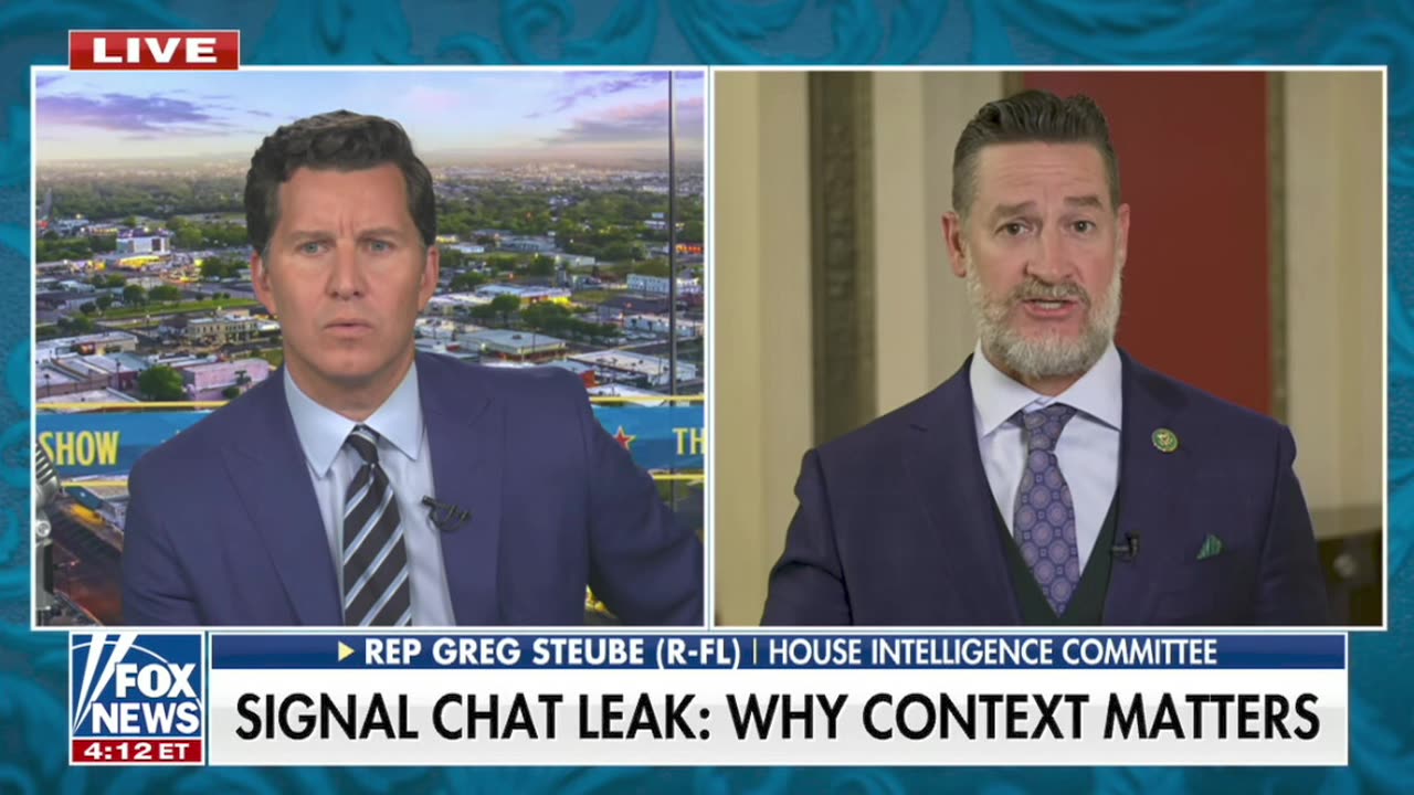 Joining the Will Cain Show to Discuss the Context of the Signal Chat Leak