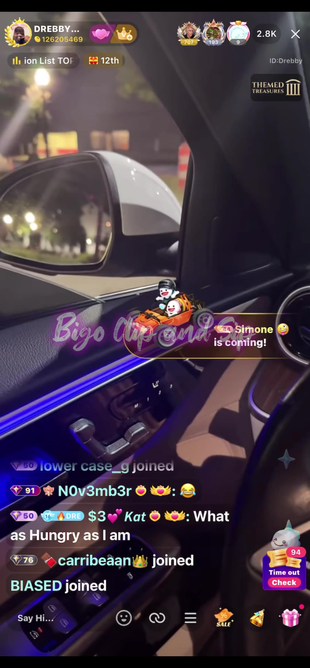 DreBaby scared while getting money from ATM for woman 9/17/25 #bigoclipandsip