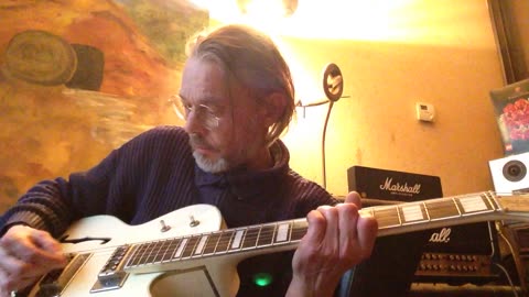 Burny Hill - 'Hail & Storms ... First Water ... Then Fire' - Rock song on a Gretsch Guitar