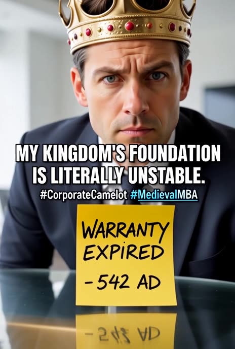 Arthur’s Round Table Warranty Expired 👑📦 #Shorts