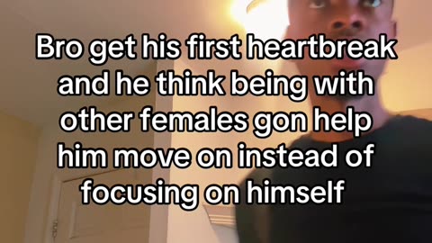 Bro’s first heartbreak 💔