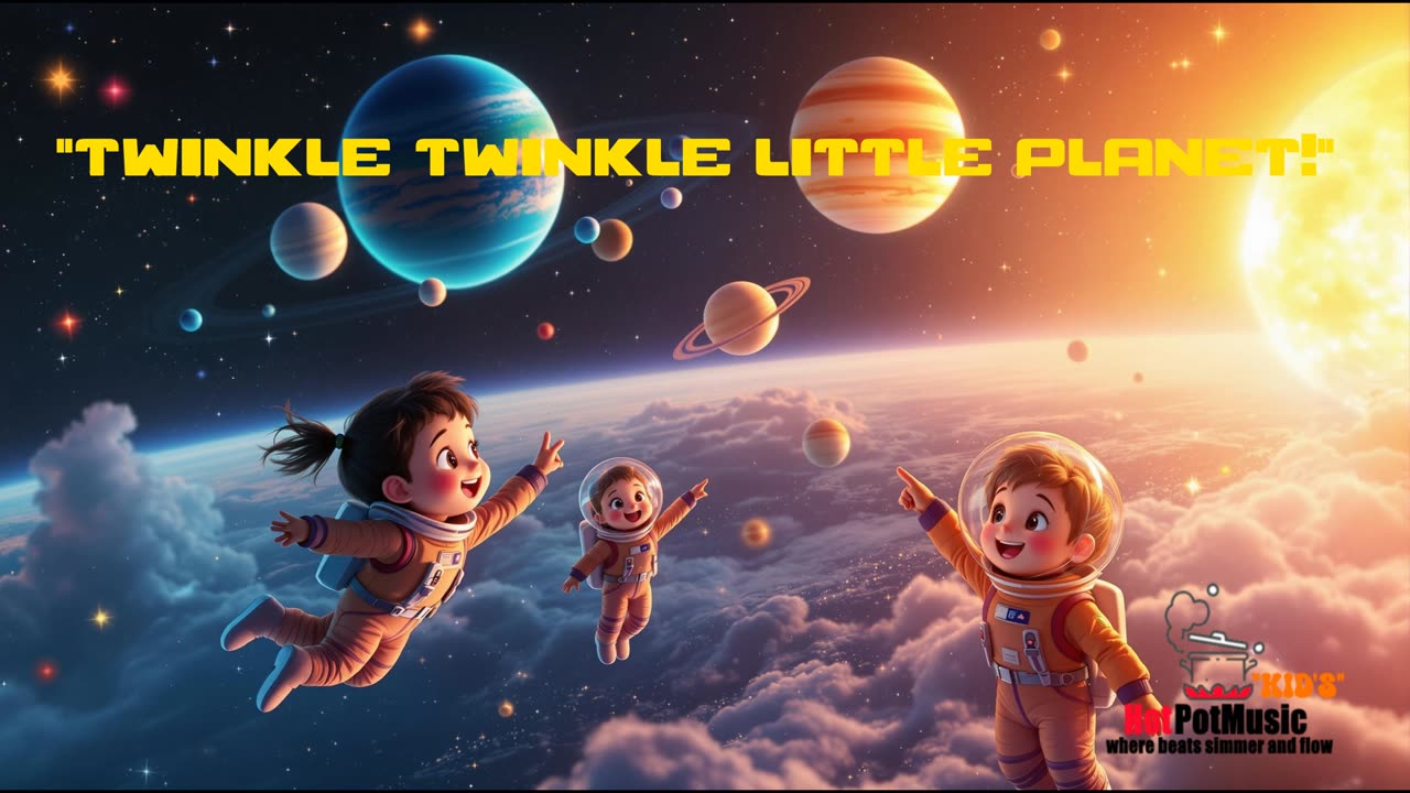 Twinkle Twinkle Little Planet! (Kids) - HotPotMusic